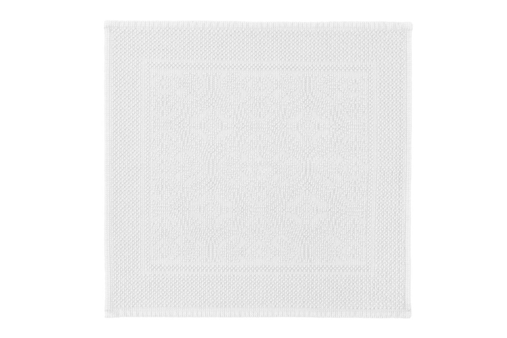 KYMI TAPIS DE BAIN BLANC 60X60